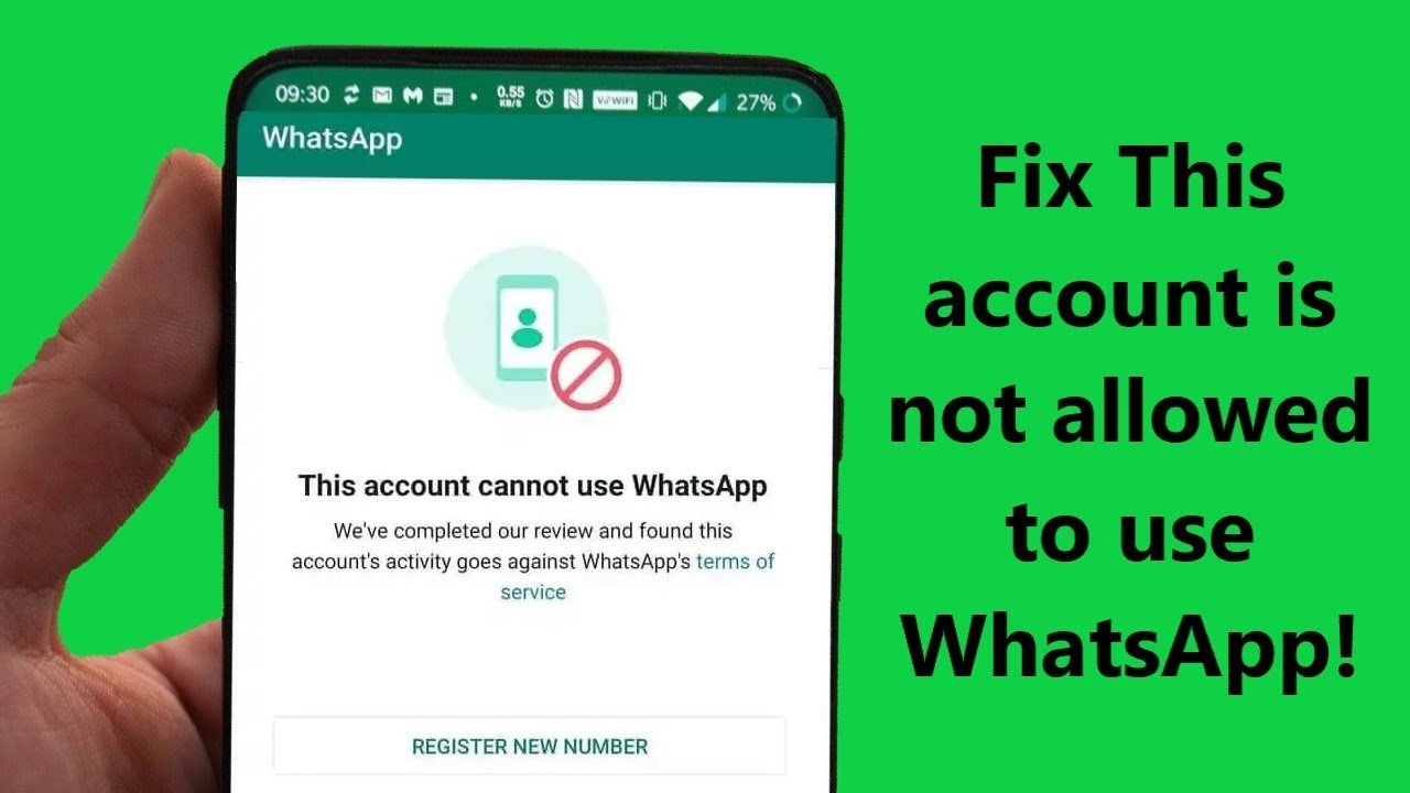 WhatsApp banned recover