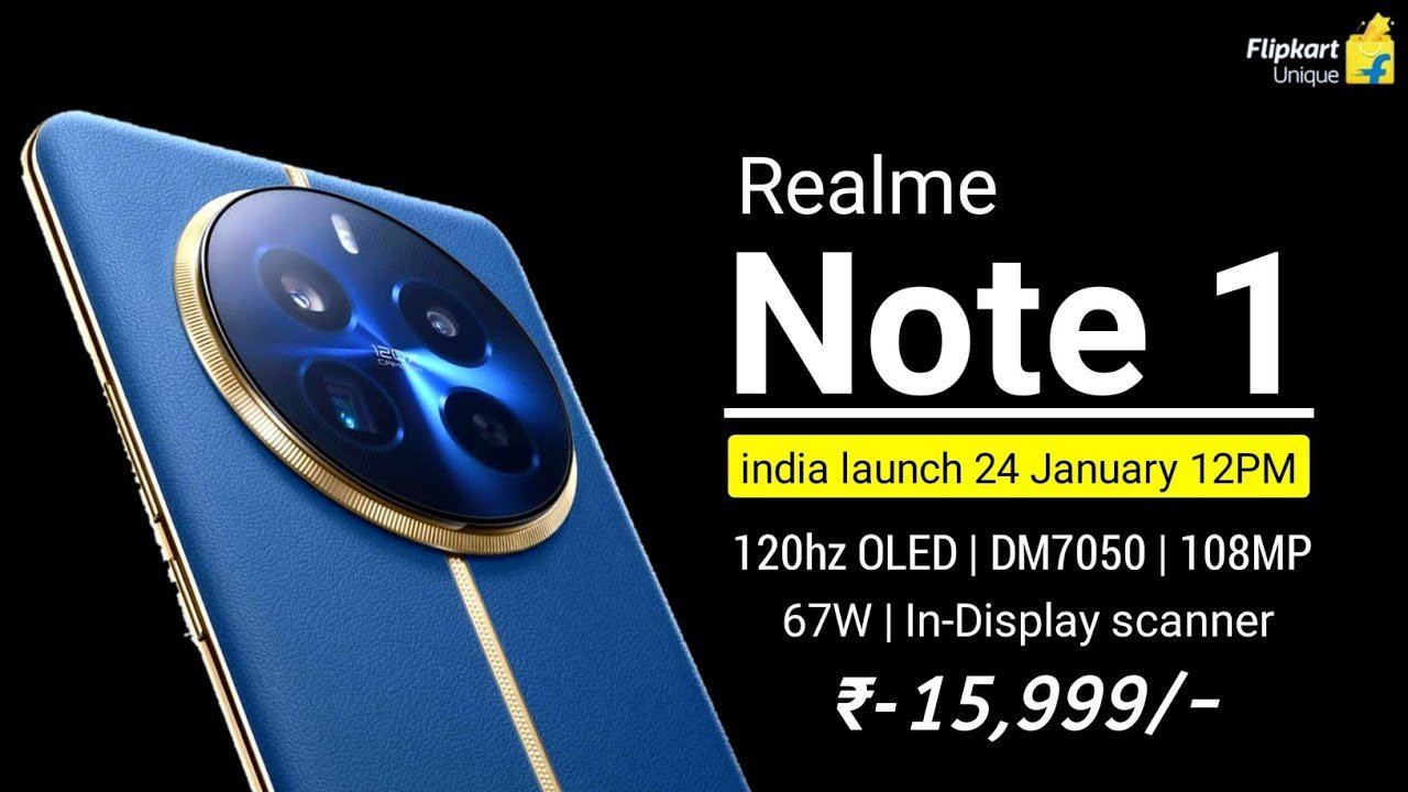 Realme note 1 pro smartphone
