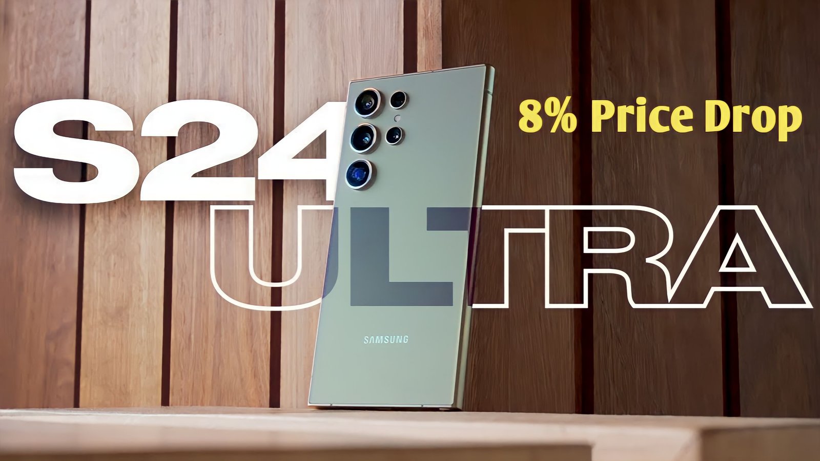 Samsung Galaxy S24 Ultra price drop